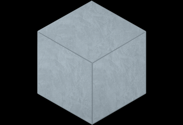 Карвинг 60x60 Спектрум (Spectrum) Estima: Мозаика SR02 Куб 29x25x10 непол. Синий