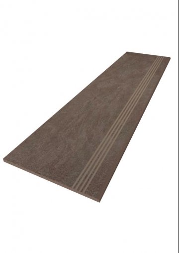 Карвинг 60x60 Спектрум (Spectrum) Estima: Ступень SR07-30x120-Непол.  Коричневый