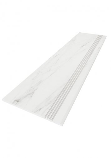 Карвинг 60x60 Суприм (Supreme) Estima: Ступень SM01-30x120-Непол. Белый