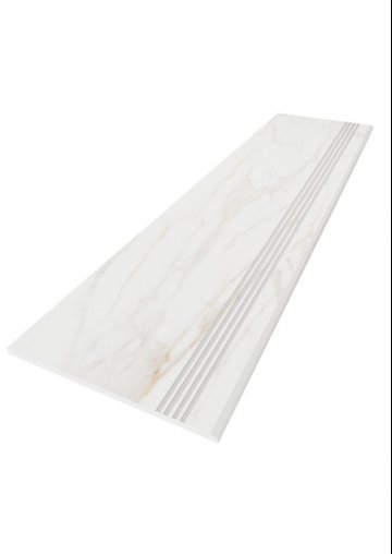 Карвинг 60x60 Суприм (Supreme) Estima: Ступень SM02-30x120-Непол. Белый
