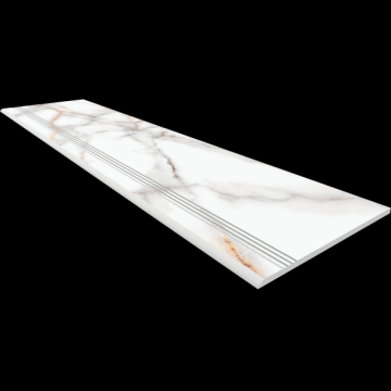 Карвинг 60x60 Суприм (Supreme) Estima: Ступень SM03-30x120-Непол. Белый