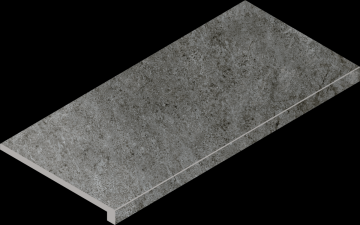 Карвинг 60x60 Magma (Магма) Италон: Магма Графит Грип Угловая Правая