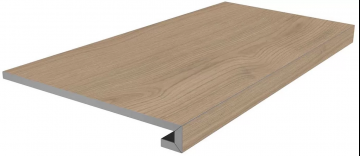 Карвинг 60x60 Альберони Kerama Marazzi: Ступень Альберони бежевый матовый обрезной 60х33
