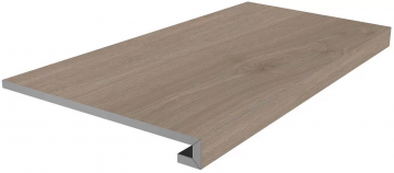 Карвинг 60x60 Альберони Kerama Marazzi: Ступень Альберони коричневый светлый матовый обрезной 60х33