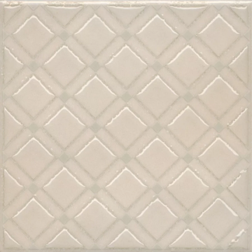 Карвинг 60x60 Бахия Kerama Marazzi: Бахия 1 бежевый светлый глянцевый 9,8x9,8x0,7