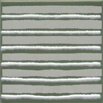 Карвинг 60x60 Бахия Kerama Marazzi: Бахия 4 зелёный глянцевый 9,8x9,8x0,7