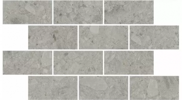 Карвинг 60x60 Чеппо ди Гре Kerama Marazzi: Декор Чеппо ди Гре мозаичный серый матовый обрезной 34,5х20