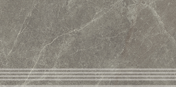 Карвинг 60x60 Эстерель Kerama Marazzi: Ступень фронтальная Эстерель серый матовый