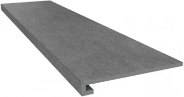 Карвинг 60x60 Фондамента Kerama Marazzi: Ступень клееная Фондамента пепельный 119,5х33