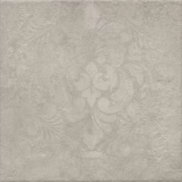 Карвинг 60x60 Хадду Kerama Marazzi: Хадду серый светлый матовый декорированный 40,2x40,2x0,8