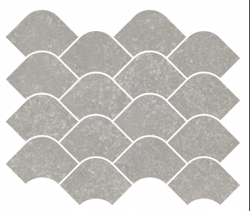 Карвинг 60x60 Касабланка Kerama Marazzi: Касабланка наборный серый матовый обрезной 30x25x0,9
