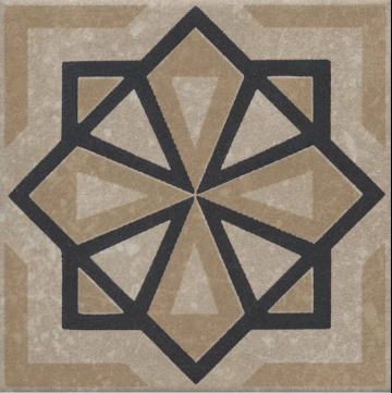 Карвинг 60x60 Касабланка Kerama Marazzi: Касабланка бежевый светлый матовый 9,8x9,8x0,7