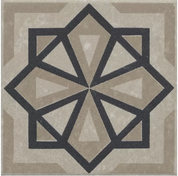 Карвинг 60x60 Касабланка Kerama Marazzi: Касабланка серый светлый матовый 9,8x9,8x0,7