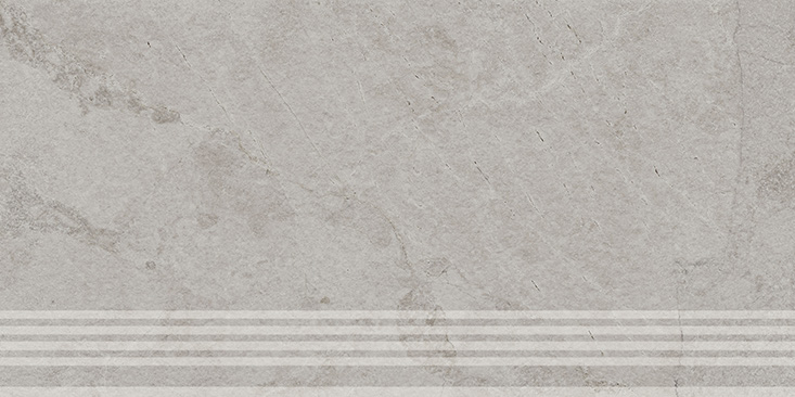 Элемент Ступень Сплит серый светлый коллекции Сплит Kerama Marazzi