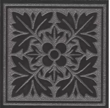Карвинг 60x60 Тьеполо Kerama Marazzi: Вставка Тьеполо 1 матовый обрезной 10х10
