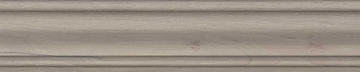 Карвинг 60x60 Тровазо Kerama Marazzi: Плинтус Тровазо серый матовый 39,8х8