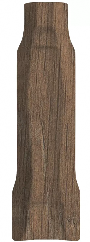 Карвинг 60x60 Тровазо Kerama Marazzi: Угол внутренний Тровазо коричневый светлый матовый 8х2,4