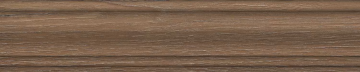 Карвинг 60x60 Тровазо Kerama Marazzi: Плинтус Тровазо коричневый светлый матовый 39,8х8