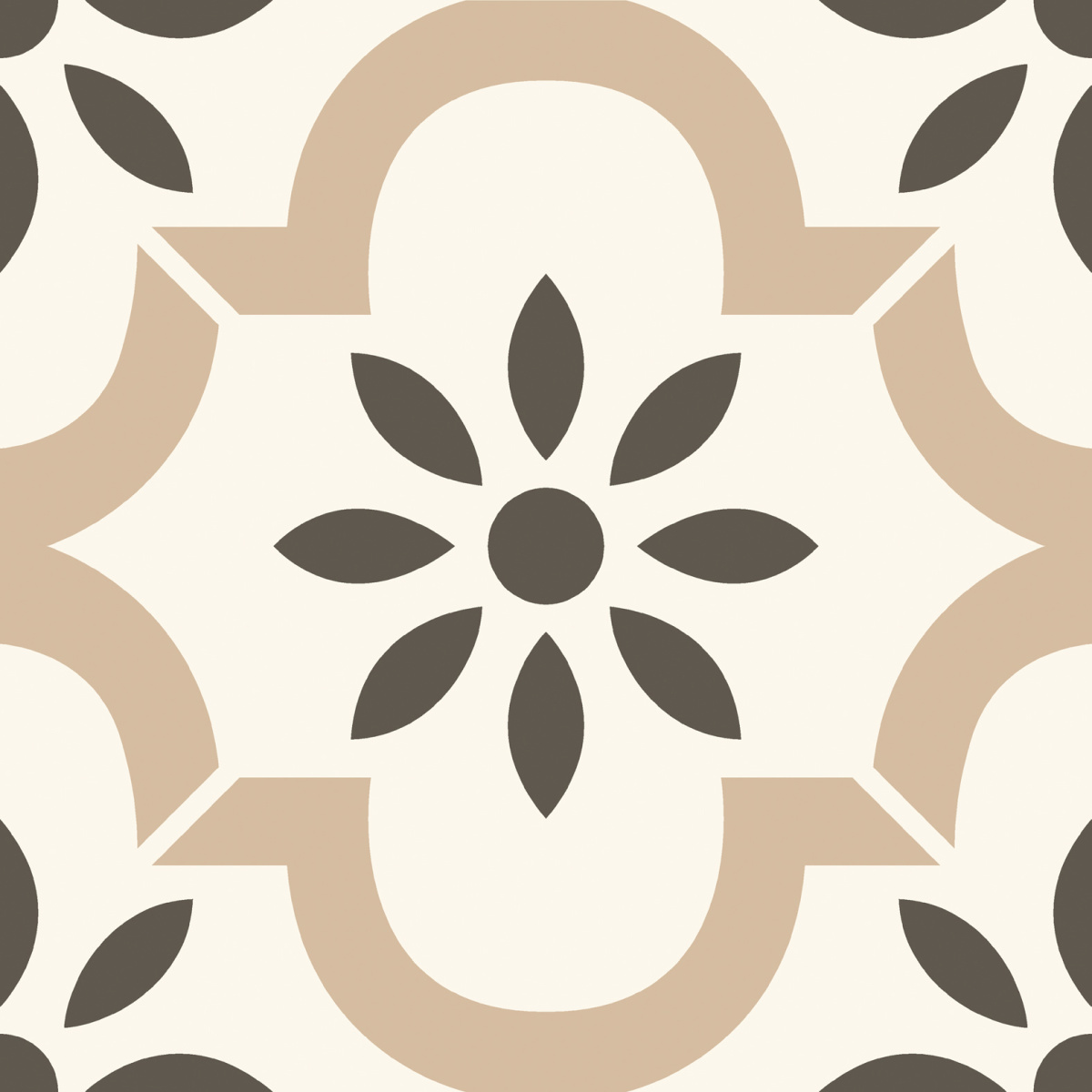Элемент Фьюжен Беж Керамогранит кремовый коллекции Фьюжен Беж (Fusion Beige) Laparet