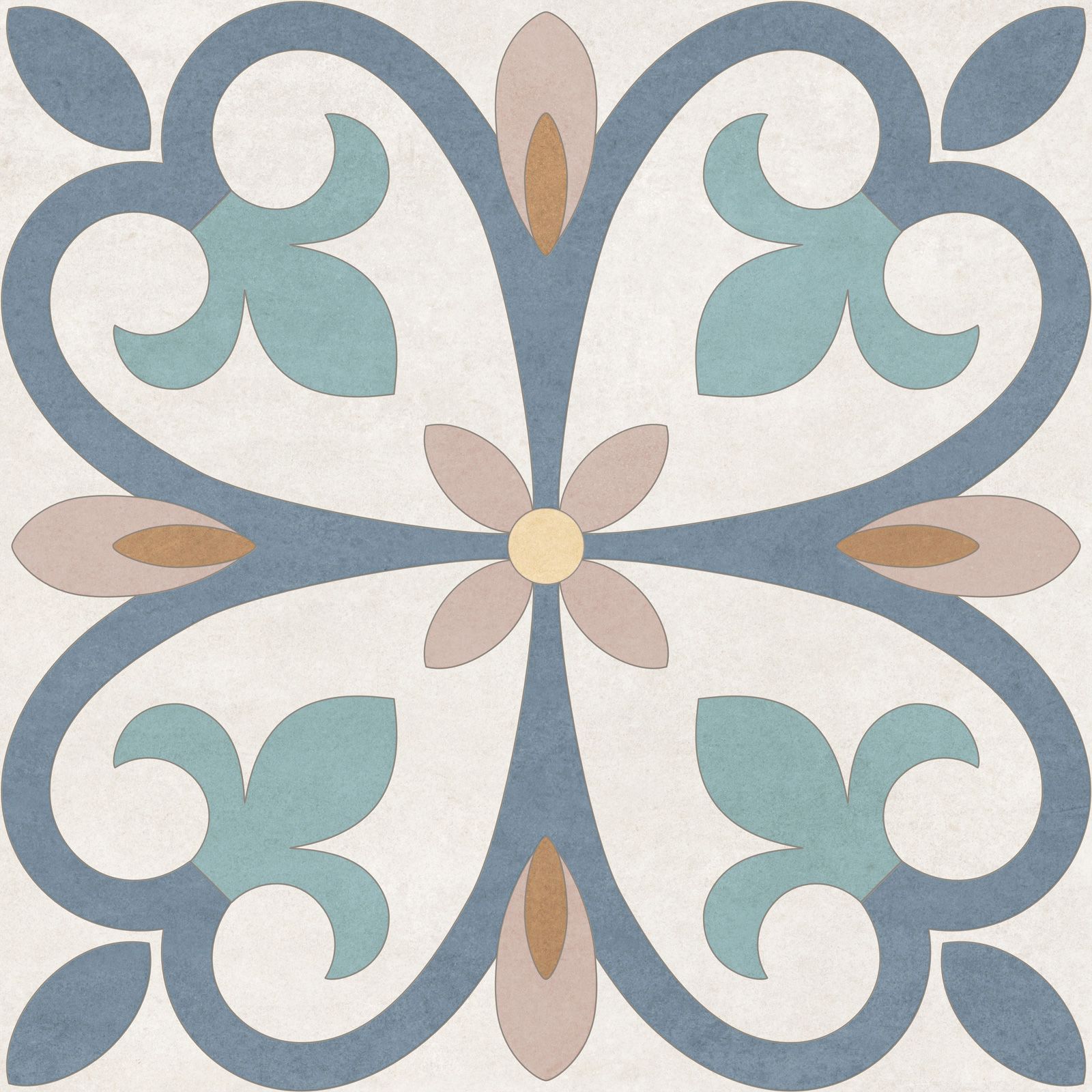 Элемент Керамогранит Дон / Dawn коллекции Дизайн Арт (Design Art 20x20) New Trend