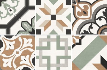 Карвинг 60x60 Дизайн Арт (Design Art 20x20) New Trend: Керамогранит Дизайн Микс / Design Mix 1