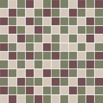 Мозаика Темари Kerama Marazzi: Темари мозаичный микс зелёный, бордовый, бежевый светлый 29,8x29,8x0,35