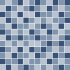 Плитка настенная  : Темари мозаичный микс синий 29,8x29,8x0,35
