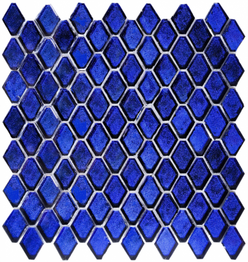 Карвинг 60x60 Alchimia (Алхимия) Leedo ceramica: Diamanti di cobalto 24x42x6