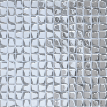 Карвинг 60x60 Alchimia (Алхимия) Leedo ceramica: Titanio trapezio 20x20x6