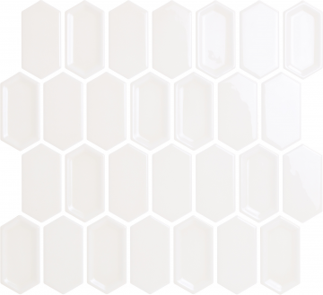 Карвинг 60x60 Candylike (Глазурь) Leedo ceramica: Crayon White glos 38x76x8