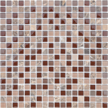 Мозаика Naturelle 4 (Натурелле 4) Leedo ceramica: Qaradag 15x15x4