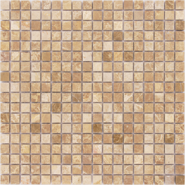 Мозаика Pietrine 4 (Камни 4) Leedo ceramica: Emperador Light POL 15x15x4