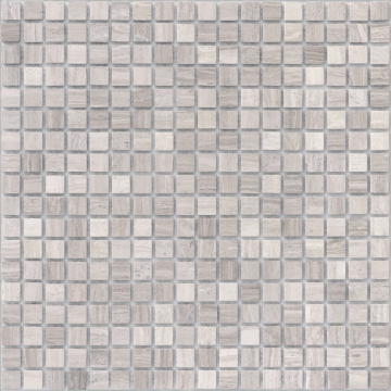 Мозаика Pietrine 4 (Камни 4) Leedo ceramica: Travertino Silver MAT 15x15x4