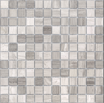 Мозаика Pietrine 4 (Камни 4) Leedo ceramica: Travertino Silver POL 23x23x4