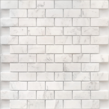 Карвинг 60x60 Pietrine 7 (Камни 7) Leedo ceramica: Dolomiti bianco POL 23x48x7