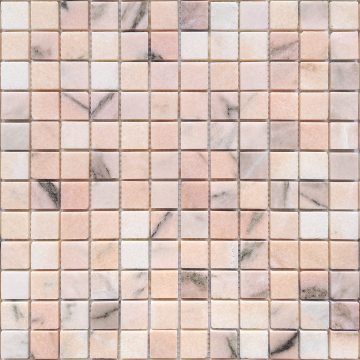 Карвинг 60x60 Pietrine 7 (Камни 7) Leedo ceramica: Rosa Salmone POL 23x23x7