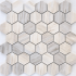 Мозаика  : Nuvola Rosato POL hex 23x40x8