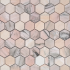 Мозаика  : Rosa Salmone POL hex 23x40x7