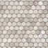 Мозаика  : Travertino silver MAT hex 18x30x6