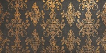 Карвинг 60x60 Ewall (Эволл) Atlas Concorde: Декор Ewall Moka Gold Damask
