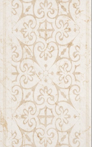 Карвинг 60x60 Eva (Ева) Creto: Плитка Eva бежевый 25х40