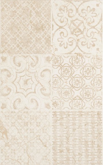 Карвинг 60x60 Eva (Ева) Creto: Плитка Wiener бежевый 25х40