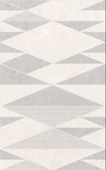 Карвинг 60x60 Lorenzo (Лорензо) Creto: Вставка Lorenzo серый 25х40