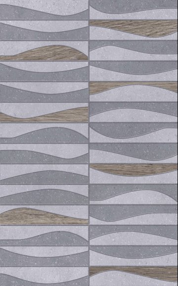 Карвинг 60x60 Misty (Мисти) Creto: Вставка Misty steps 25х40