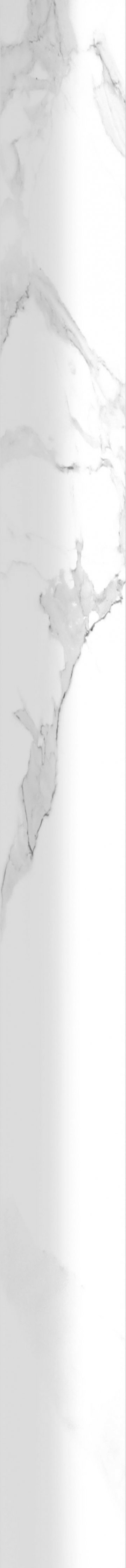 Карвинг 60x60 Purity (Пурити) Creto: Бордюр Assol белый 1,6х25