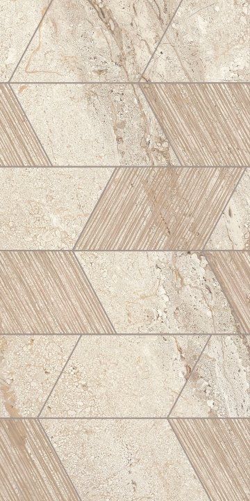Карвинг 60x60 Sandy (Сэнди) Creto: Вставка Sandy Chevron 2 30х60