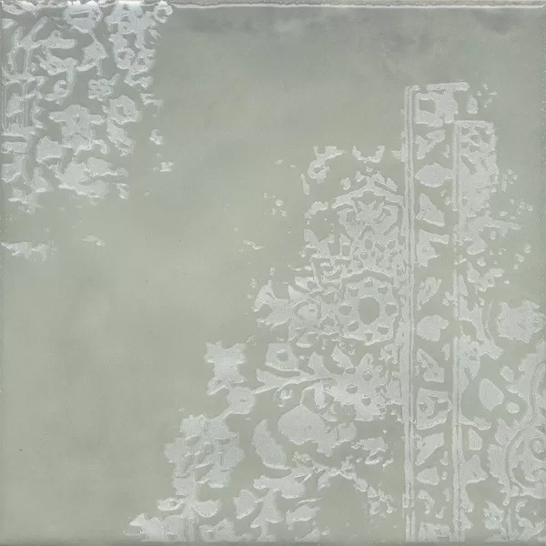 Элемент Декор Адриатика 3 зелёный глянцевый коллекции Адриатика Kerama Marazzi