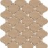 Матовый 60x60   : Арабески Марокко бежевый матовый 26x30x0,7