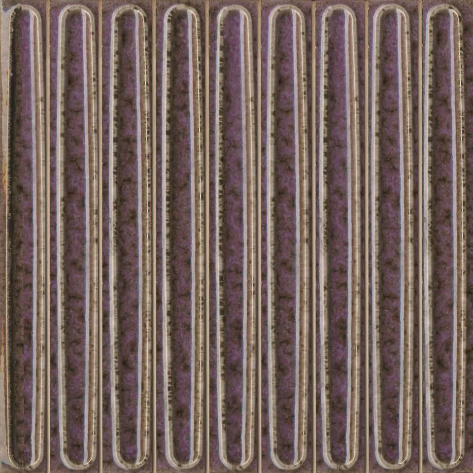 Элемент Далия фиолетовый глянцевый 20x20x0,95 коллекции Далия Kerama Marazzi