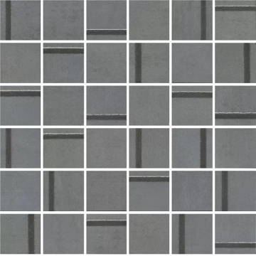 Карвинг 60x60 Гварди Kerama Marazzi: Декор Гварди 1 мозаичный синий матовый обрезной 30х30 из 36 частей 4,8х4,8